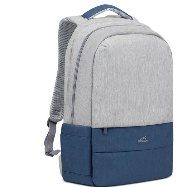 7562 GREY/DARK BLUE BACKPACK 17.3
