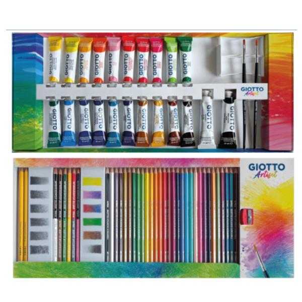 KIT ARTISET TEMP+PASTELLI COL.ASS.
