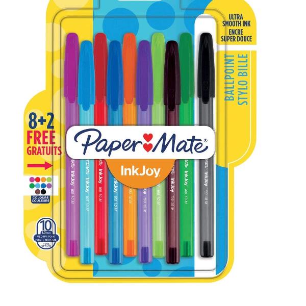 CF8+2PENNA SFERA INKJOY 100 CAP ASS