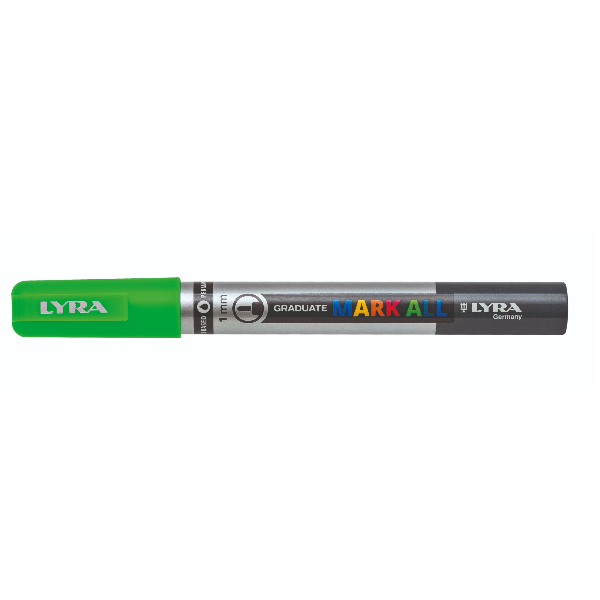 CF6 MARK ALL 1 MM VERDE FLUO