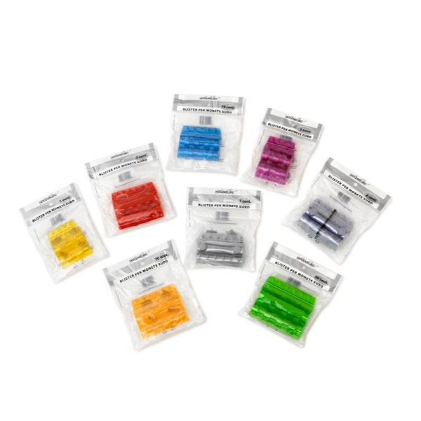 CF20BLISTER MONETE 20 CENT. TRASP.