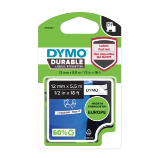 NASTRO  D1 DURABLE 12MMX5.5M N/B