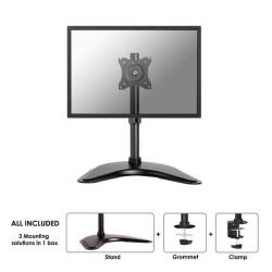 SUPPORTO SCRIVANIA D335 NERO!