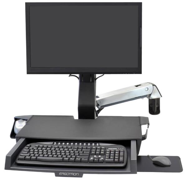 SW SITSTAND ARM WORKSURFACE