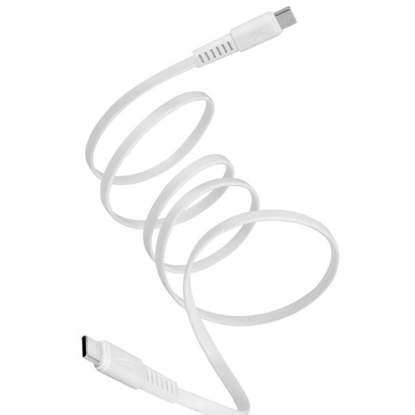 CAVO TYPE-C/TYPE-C 1 2M BIANCO