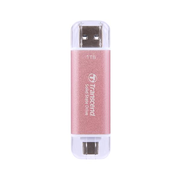 1TB EXTSSD USB10GBPS TYPE C/A PINK
