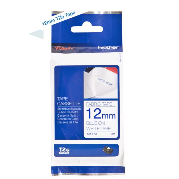 NASTRO TZ 12 MM BLU/BIANCO TESSUTO