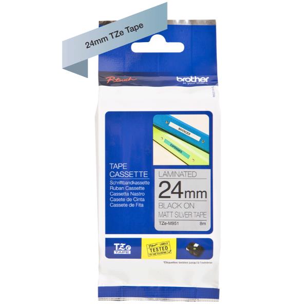 NASTRO 24MM METALLIZATO OPACO NERO