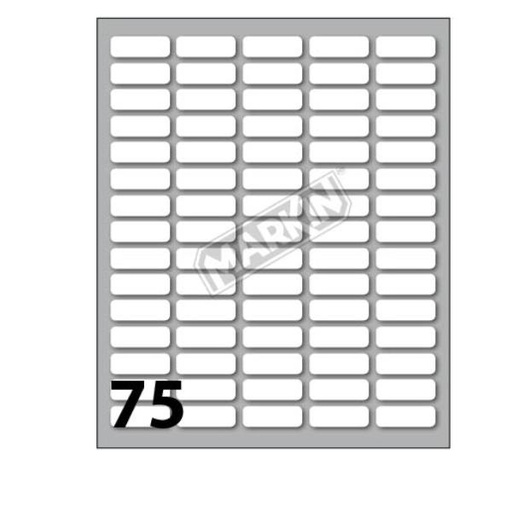 [X11015-CF10] CONF.10 BUSTE ETIC. MARKIN 15 21X8