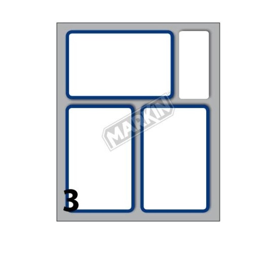 [X11057-CF10] CONF.10BUSTE ETIC MARK 57 83X53BOR