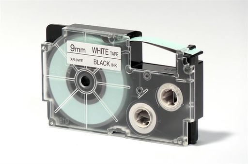 [XR-9BIANCO] NASTRO 9X8MT BIANCO SCRITT N