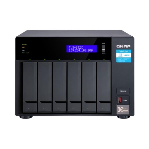 [TVS-H674-I5-32G] 6-BAY QUTS HERO NAS 32GB