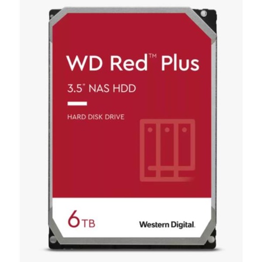 [WD60EFPX] WD RED PLUS  3.5P 6TB 128MB (DK)