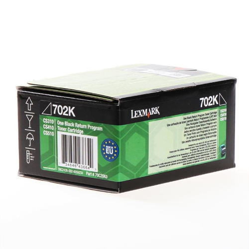 [70C20K0] LEX 702K  toner nero 1.000pg, return program