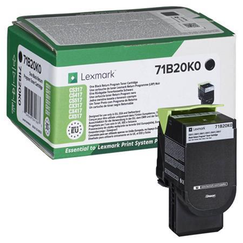 [71B20K0] 71B20K0 Toner nero 3.000pg