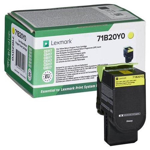 [71B20Y0] 71B20Y0 Toner giallo 2.300pg