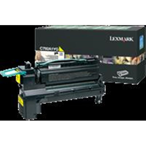 [C792A1YG] PROMO SUL DISPONIBILE # LEX C792  toner giallo 6.000pg, return program