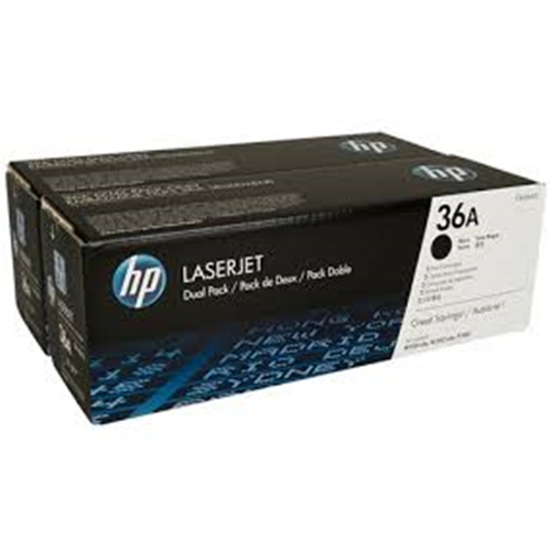 [CB436AD] N.36A Multipack toner nero 2x2.000pg