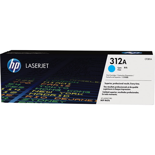 [CF381A] N.312a Toner ciano 2.700pg