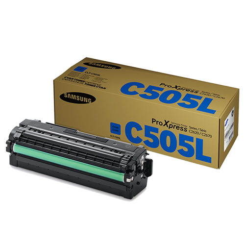 [SU035A] CLT-C505L Toner ciano 3.500pg  *(HP - SAMSUNG)