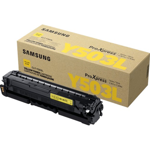 [SU491A] CLT-Y503L Toner giallo 5.000pg  *(HP - SAMSUNG)
