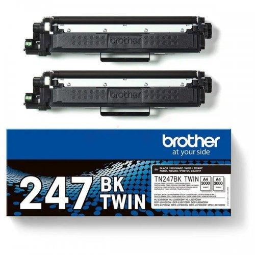 [TN247BKTWIN] TN-247BK TWIN MULTIPACK Nero Toner 2 pezzi
