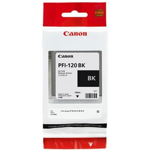 [2885C001] EXTRA SCONTO # PFI-120BK Nero Cartuccia Inchiostro 130ml
