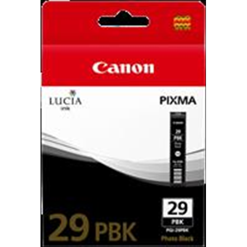 [4869B001] PGI-29pbk Cartuccia d'inchiostro nero (foto) 36ml, per circa 1.300 foto (Formato 10 x 15 cm)