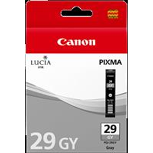 [4871B001] PGI-29gy Cartuccia d'inchiostro grigio 36ml, per circa 724 foto (Format 10 x 15 cm)