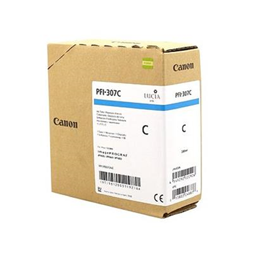[9812B001] PFI-307C Ciano Cartuccia inchiostro 330ml