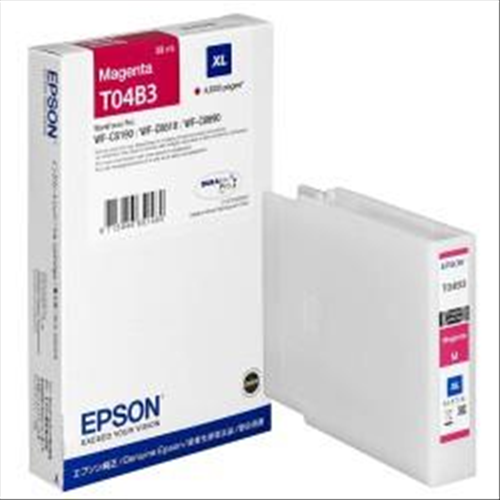 [C13T04B34N] T04B3 Magenta XL cartuccia inchiostro 39ml  4.600pg