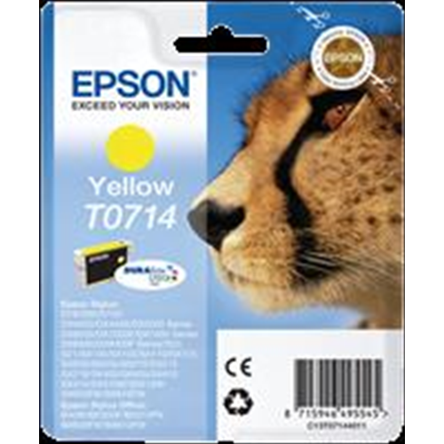 [C13T07144012] T0714 Cartuccia inchiostro giallo 5.5ml