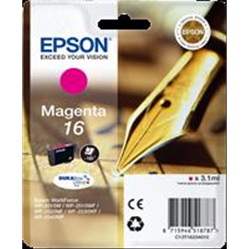[C13T16234012] T1623 Cartuccia inchiostro magenta 3.1ml,16 standard