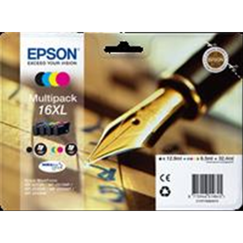 [C13T16364012] T1636 Multipack bk/m/c/y 4 cartucce d'inchiostro 16XL T1631 + T1632 + T1633 + T1634