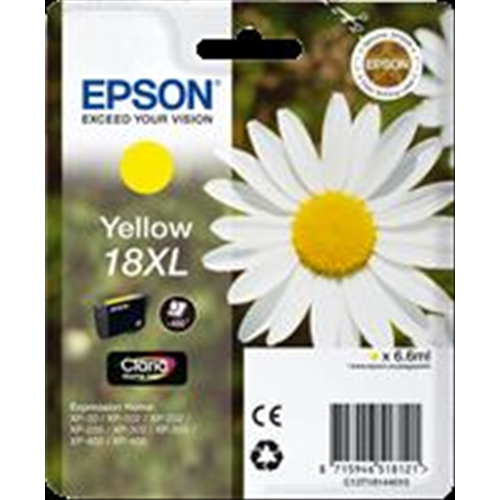 [C13T18144012] T1814 Cartuccia inchiostro 18XL giallo 6.6ml