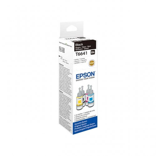 [C13T664140] EXTRA SCONTO # T6641 nero flacone inchiostro EcoTank 70ml
