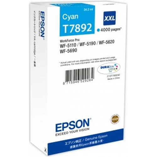 [C13T789240] EXTRA SCONTO # T7892 Ciano cartuccia inchiostro 34,2ml
