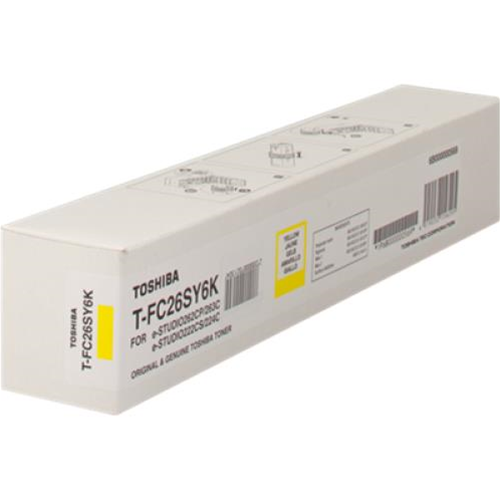 [6B000000569] PROMO SUL DISPONIBILE # T-FC26SY6 toner giallo 6.000pg, alta capacità
