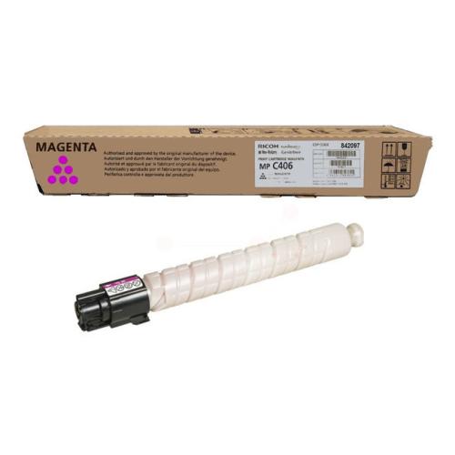 [842097] MP C406 Toner magenta 6.000pg