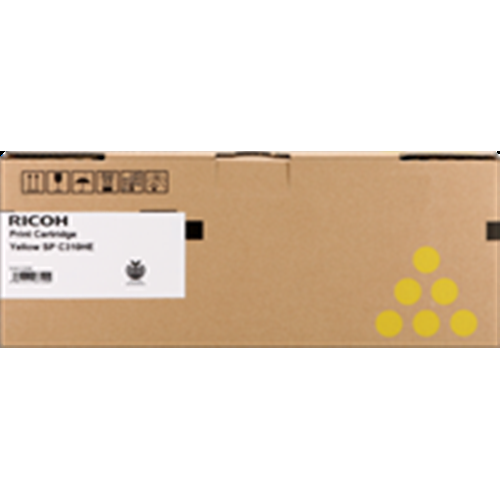 [407635] Toner giallo SPC-310HEY  6.000pg, alta capacità   /(cod. alt 406482,406494)