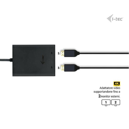 [C31DUAL4K60DP] USB-C DUAL4K/60HZ DP VIDEOADAPTER