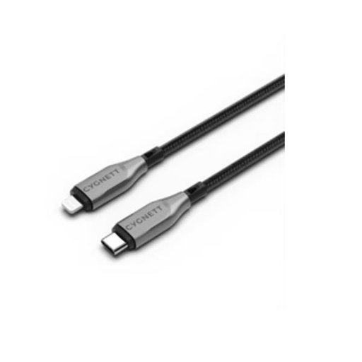 [CY4667PCCCL] LIGHTNING TO USB-C 1MT BK