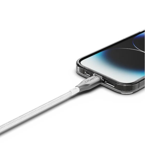 [CY4668PCCCL] LIGHTNING TO USB-C 1MT WH