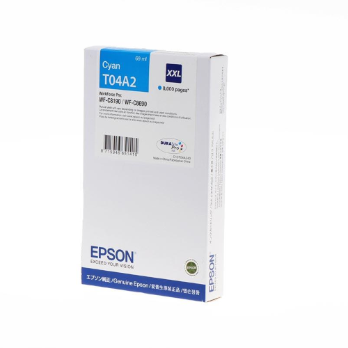 [C13T04A240] T04A2 Ciano cartuccia inchiostro 69ml  8.000pg