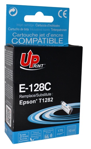 [EJ128CUPR] E-128C per EPSON T1282 Cartuccia inchiostro ciano 5 ml