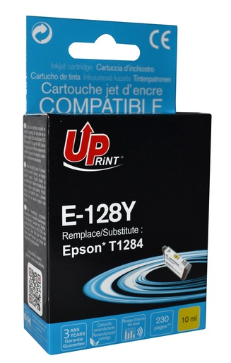 [EJ128YUPR] E-128Y per EPSON T1284 Cartuccia inchiostro giallo 5 ml