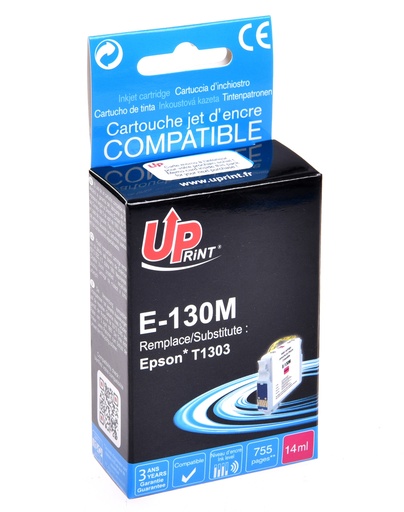 [EJ130MUP] E-130M Per EPSON T1303 Cartuccia Inchistro magenta 14ml