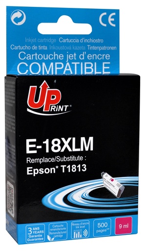[EJ18XLMUPR] E-18XLM per EPSON T1803 T1813 Cartuccia inchiostro magenta 10 ml