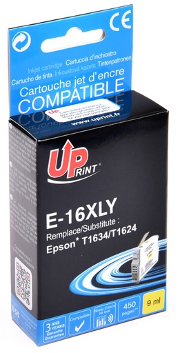 [EJ16XLYUP] E-16XLY per EPSON T1624 T1634 Cartuccia inchiostro giallo 9 ml