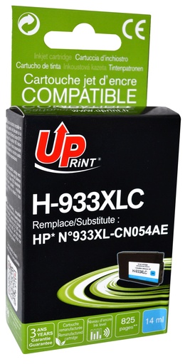 [HJ933XLCUP] H-933XLC per HP N.933XL Cartuccia inchiostro ciano 14 ml